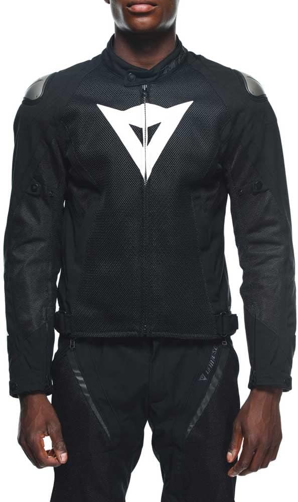 Energyca Air Tex Jacket Veste Moto Homme 44 Noir/Noir